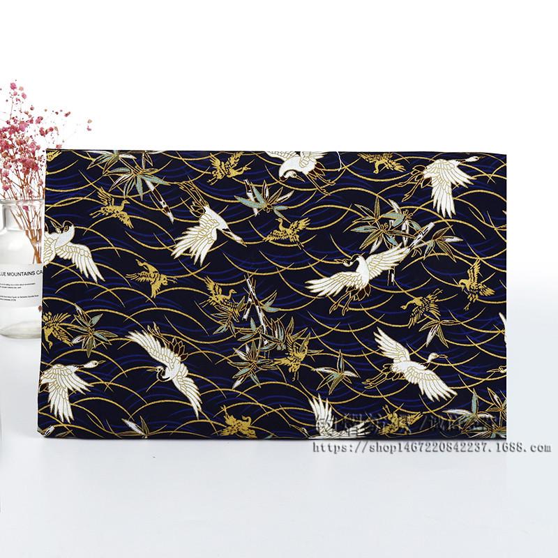 

Японская хлопковая ткань с изображением цветущей вишни для подарочной коробки ручной работы и кимоно