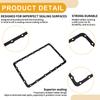 X Autohaux No.3533060030 Auto Car Oil Pan Gasket for Toyota 4Runner 1996-2005 2010 for Toyota Land Cruiser 1998-2002