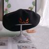 Lightweight Pumpkin Face Cap Embroidered Embroidered Painter Hat  Autumn Winter Dress