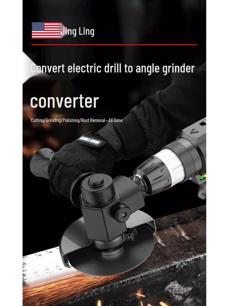 Portable Hand Drill Angle Grinder & Polishing Tool: Multifunctional Woodworking Machine