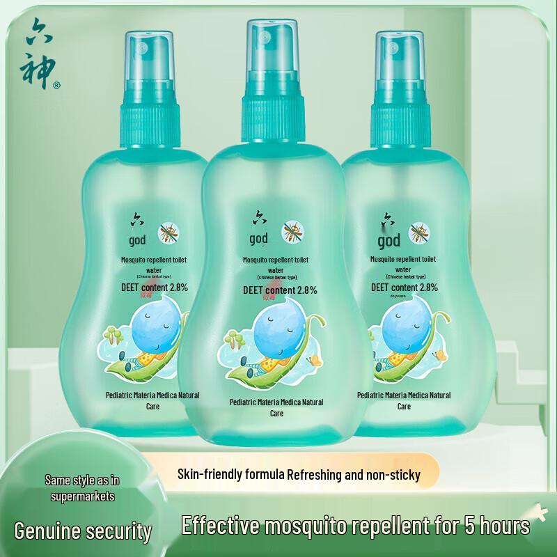 

Liushen Herbal Baby Репеллент от комаров Флоридская вода (3 x 160 мл)