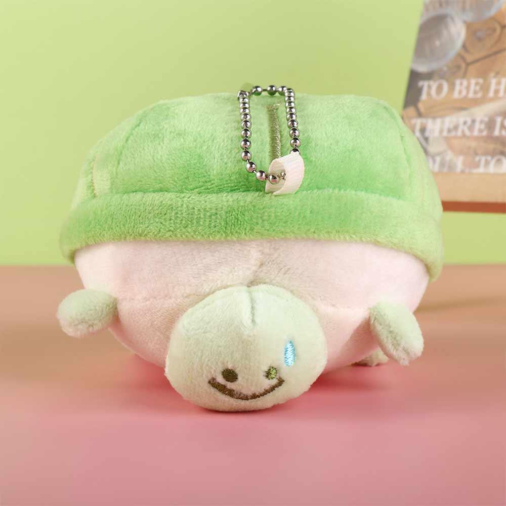 Squeeze sounds Turtle Plush Keyring Turtle Plush Keychain Car Key Ring Ornaments