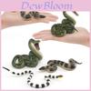 Cobra Coral Pythonmodel Brinquedo de PVC Réptil Decoração Para Crianças Uso Educacional e Colecionável