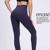 European and American Autumn and Winter No Embarrassing Lines Small Feet Sports Fitness Pants High Waist Peach Tie Hip Tight Pants