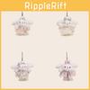 Fallen Rabbit Eared Plush Pendant Lolita Jk Doll Floral Plaid Skirt Design Bow