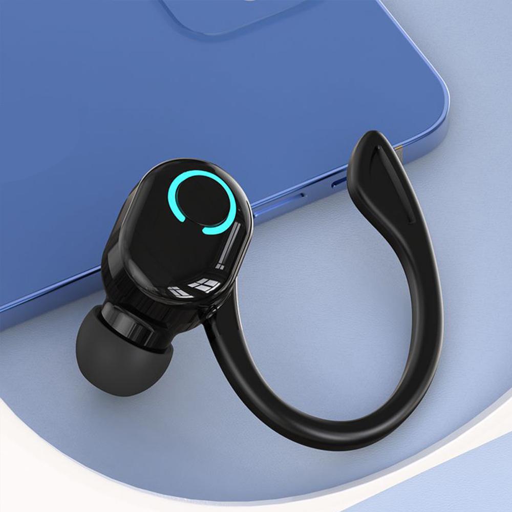 S10 Wireless Business Headphone Ear Hook Bluetooth 5.2 Headset with Mic HIFI Stereo Voice Control Earphones Waterproof Noise Reduction