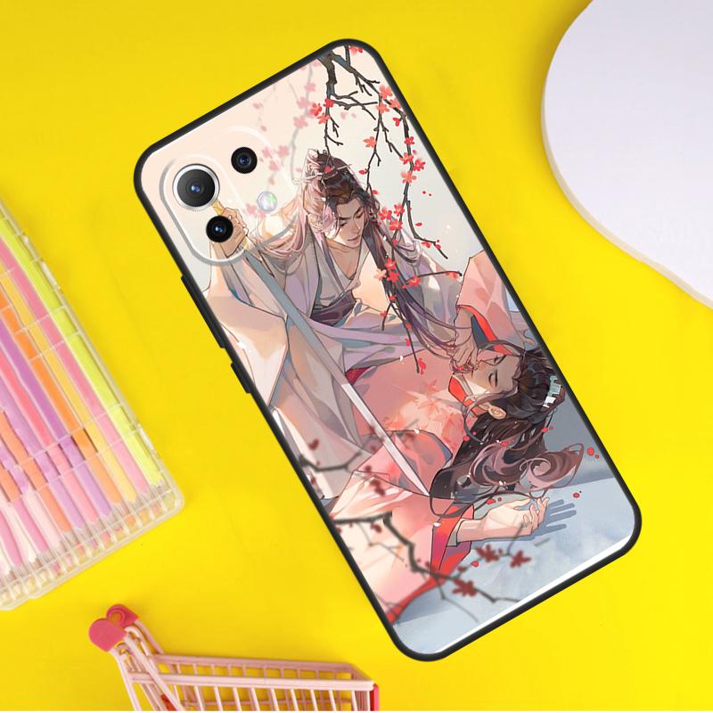 Shan He Ling WORD OF HONOR Cover For Xiaomi 13 14 Ultra 11T 12T 13T 14T Pro POCO X7 Pro X3 X5 F3 F5 F6 M6 X6 Pro Case