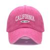 California West Coast Embroidered Baseball Cap for Women Men Fashion Adjustable Soft Cotton Dad Hat Unisex Classic Golf Caps