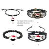 Handcrafted Black Syrian Flag Bracelet Showcasing Unique Craftsmanship and Cultural Identity for Fashion Enthusiasts