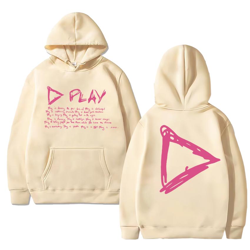 Hot Singer Ed Sheeran Play Tour 2025 Double Sided Printed Hoodie Men Women Fashion Sweatshirt Unisex Fleece Long Sleeve Pullover