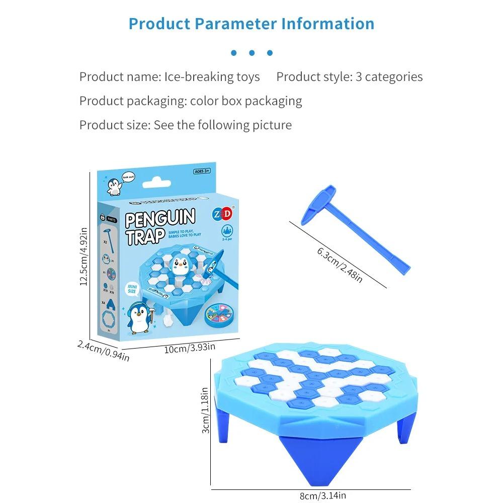 Trend Kids Toys Parent-Child Family Party Save Penguin Ice Block Breaker Trap Kids Adults Board Game Stress Reliever Fidget Toys