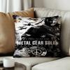 Game Metal Gear Solid Solid 2 3 4 Lucky Dragon pillow cover sofa cushion cover home room decoration children gift