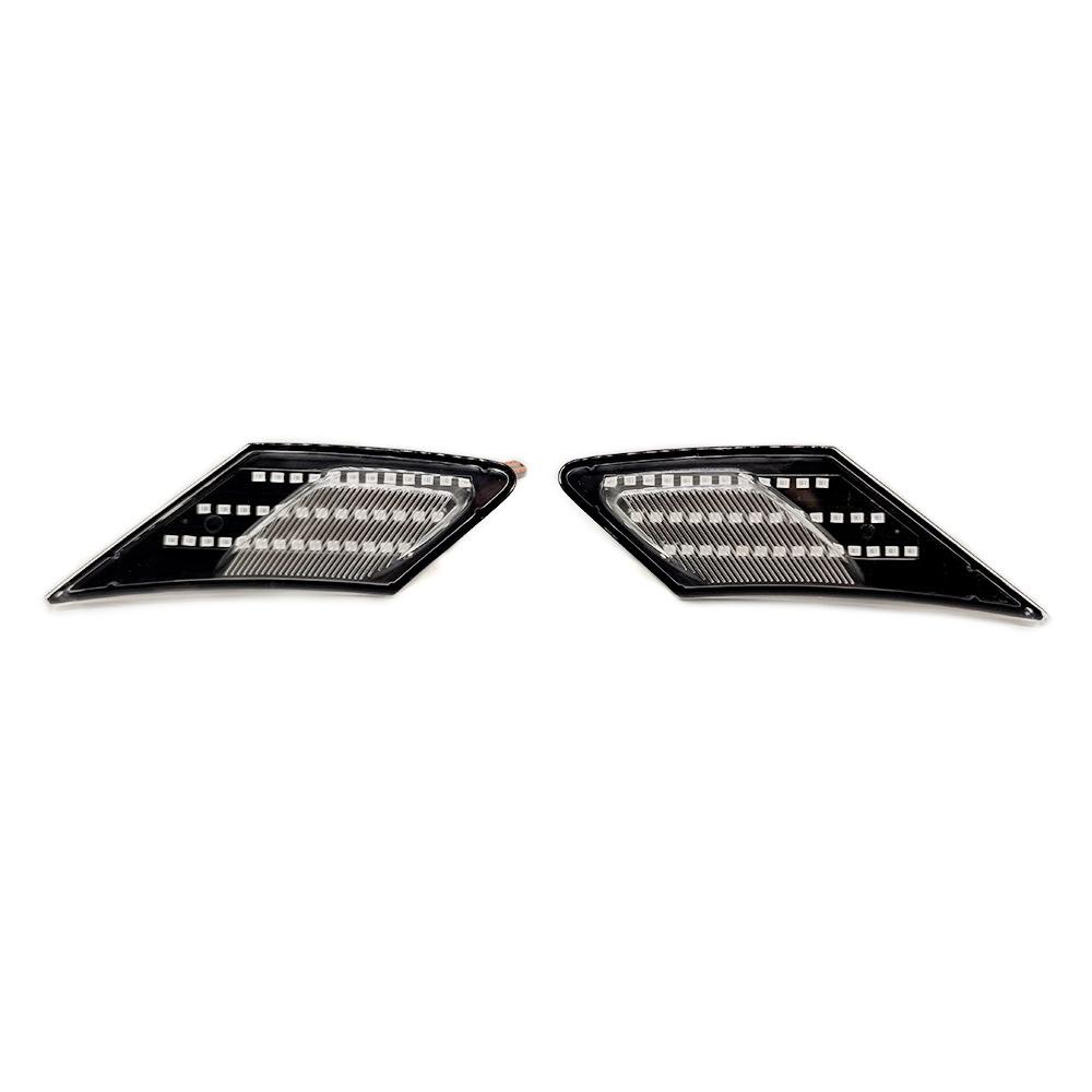 2pcs LED Dynamic Side Marker Turn Signal Lights For Subaru BRZ Scion FR-S 13-19