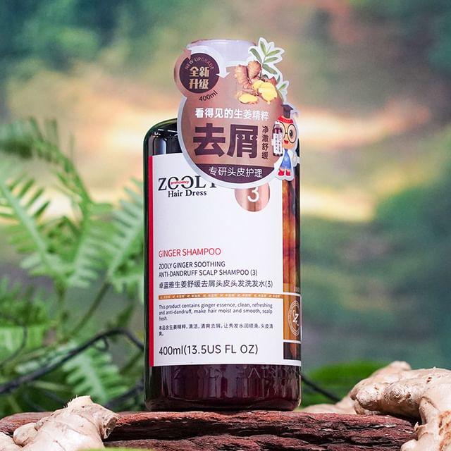 ZOOLY - No.3 Ginger Soothing & Anti-Dandruff Scalp Care Shampoo 400ml