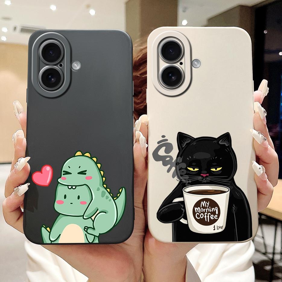 For Apple iPhone 17 Pro Max Case 2025 New Fashion Cartoon Cover Soft Silicone Phone Case For iPhone 17 Air iPhone17 Pro Max Bags