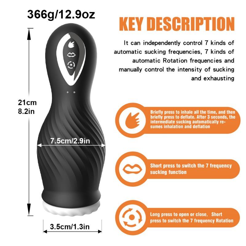 Automatische Saugen Männlicher Masturbator Cup Penis Trainer Sex Maschine Vagina Blowjob Tasche Pussy Sex Spielzeug für Männer 18 Erwachsene liefert