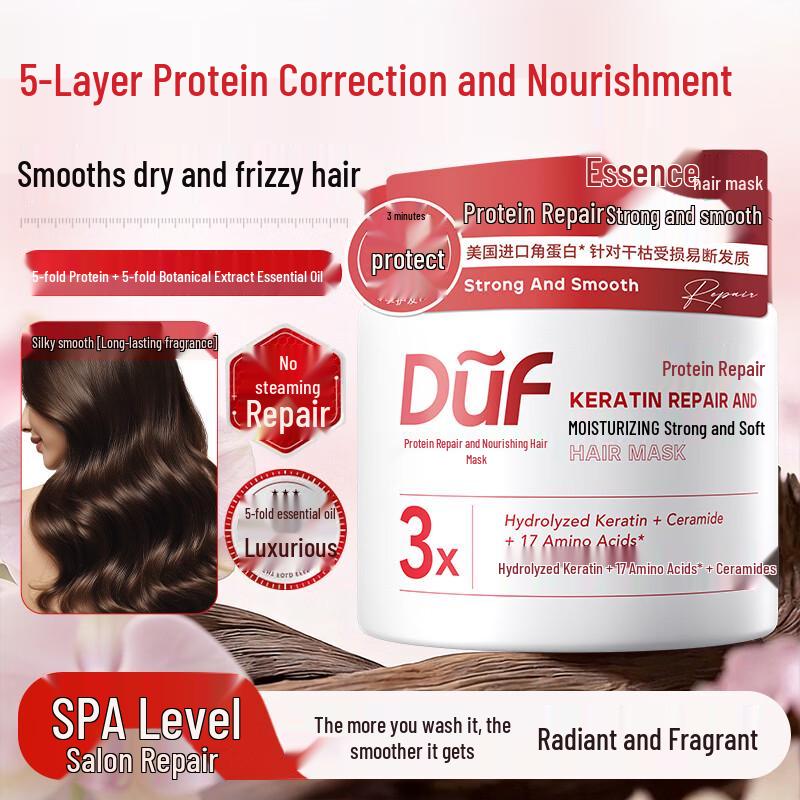 DUF Keratin Repair Hair Conditioner & Mask
