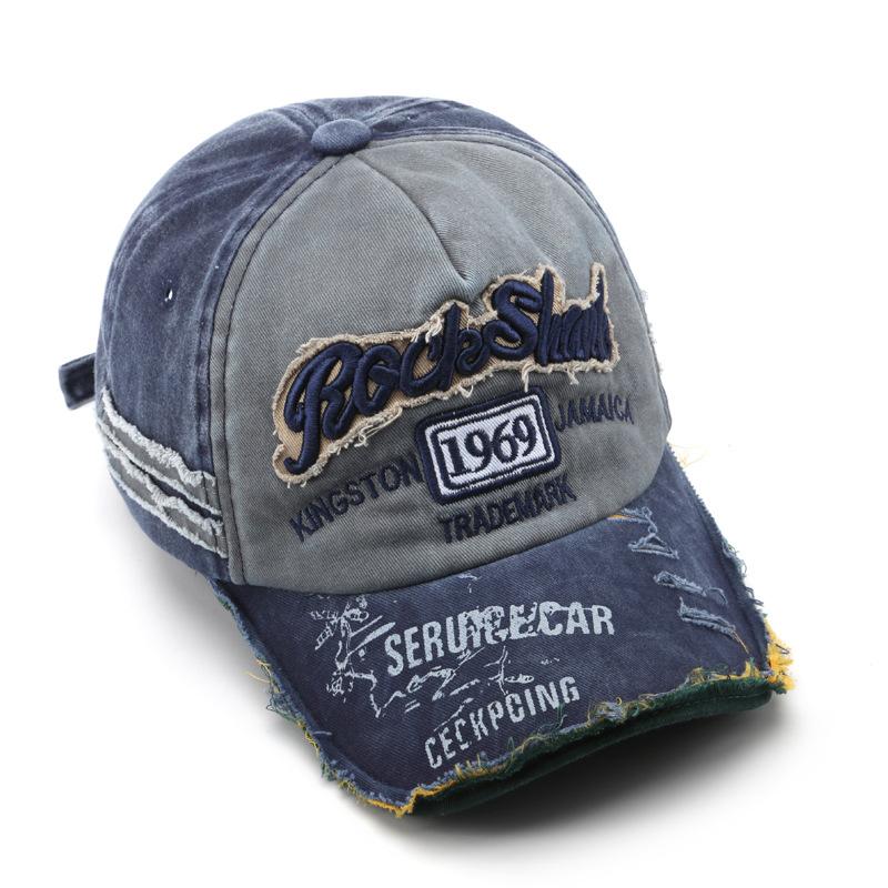 Unisex Retro Sun Cap Streetwear Adjustable Hat Men's Vintage Baseball Cap Women's Outdoor Hat