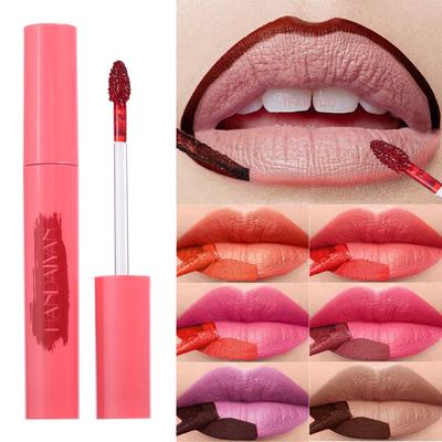 Matte Lippenstifte Peel Off Tattoo Lipgloss Wasserdicht Samt Lip Tint Nicht Einfach Verblassen Lip Glasur Kosmetik