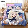 3D Game Genshin Impact Bedding Sets Keqing Xiao Duvet Cover Set 2/3 Pieces Boys Adults Single Full Queen King Size Bed Linen