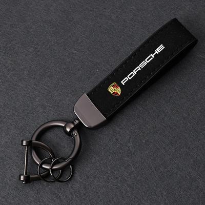 Portachiavi per Auto Ciondolo Portachiavi Catena Per Cayenne Panamera Macan 911 718 Taycan Boxster Cayman 918 Pajun Accessori