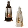 Christmas Snow Globe Lantern Christmas Figurine Music Box Singing Decorative