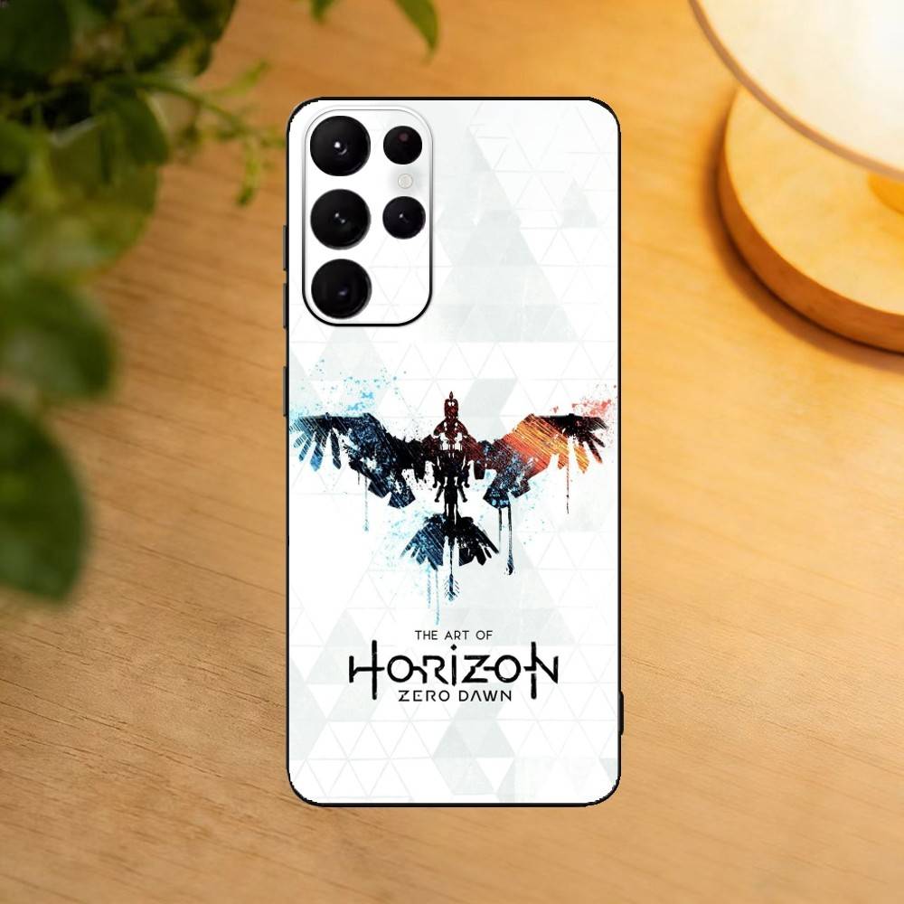 

Aloy H-Horizon Game Z-Zero D-Dawn Phone Case For Samsung S25,24,23,22,30,21,10,9,Ultra,Plus,Lite Soft Black Case Samsung S21plus