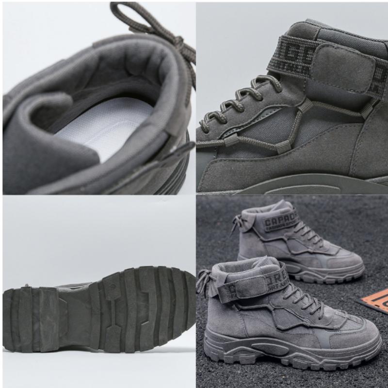 Pánské kotníkové boty lehké protiskluzové Desert Pánské boty Outdoor Pánské turistické boty Taktické vojenské bojové boty Erkek Ayakkabı
