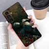 D-Dark Game S-Souls Phone Case For Samsung S 25,24,21,22,23,30,20,Ultra,Plus,Fe,Lite,Note,10,9,5G Black Soft