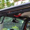 4pcs Roll Bar Grab Handles Bar Grip for Jeep Wrangler CJ YJ TJ JK JL 1987+ Black