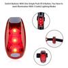 Bicycle Rear Light Safety Flashing Bicycle Rear Light Running Walking Cycling Helmet Light