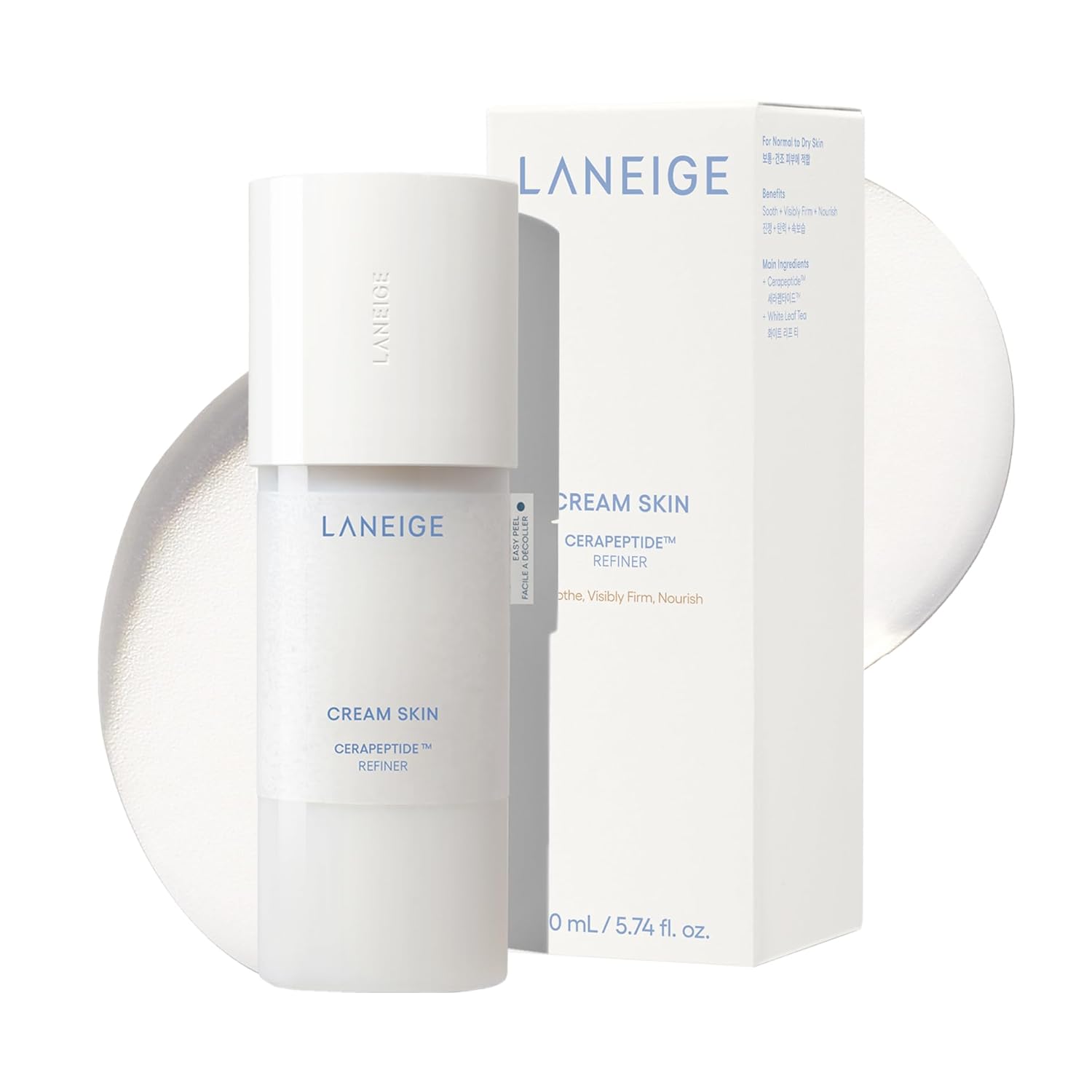 Laneige Cream Skin Lotion 170mL Ceramide Toner Korean High Moisture Hydrating Sensitive Skincare