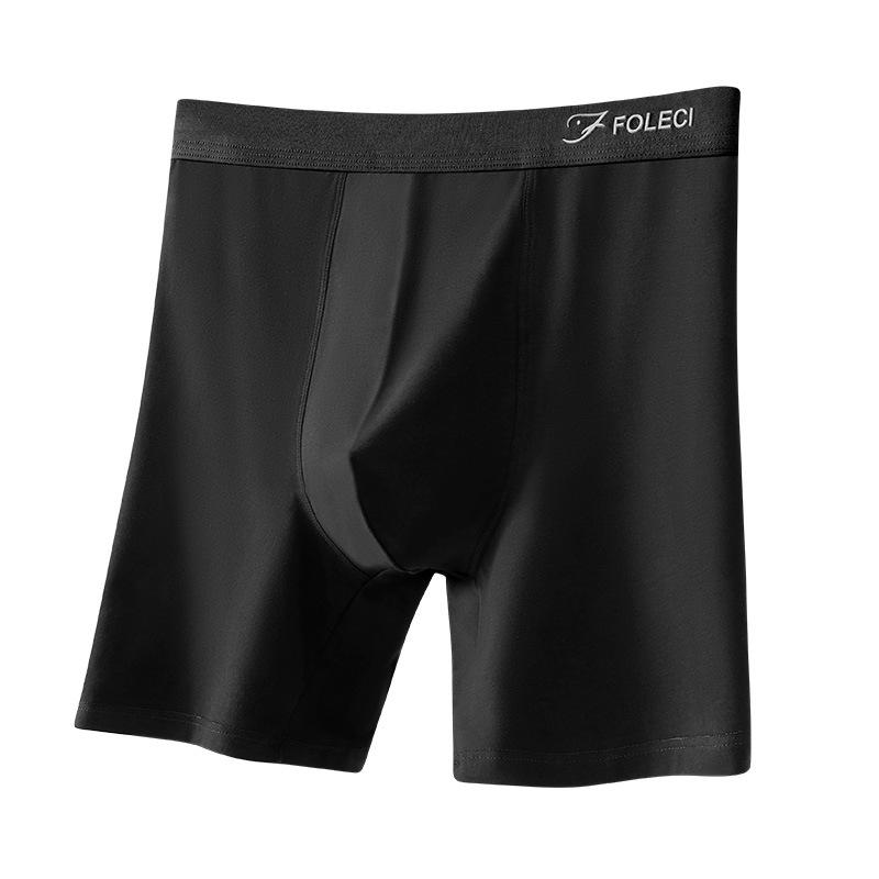 Men's Underwear Wear Resistant Legs Deep Crotch Breathable Men's Sports Running Four Cornered Extended Thin