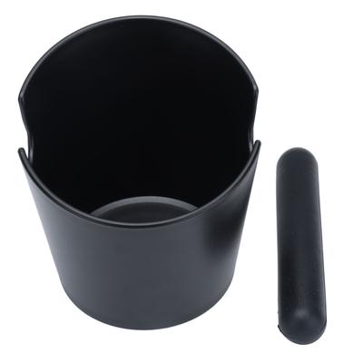 Schräge Verbindung Kaffeesatz Abklopfbox Schwarz Mini Kaffeesatz Abklopfbox mit Abklopfstange Kaffee Abfallbehälter