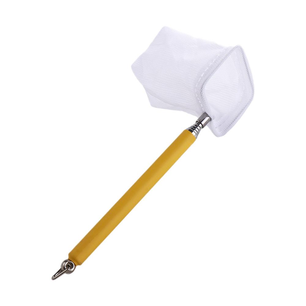 

Сачок для ловли рыбы в аквариуме 18-53 см из нержавеющей стали с длинной ручкой, выдвижной, инструмент для чистки рыболовной сети, принадлежности для аквариума