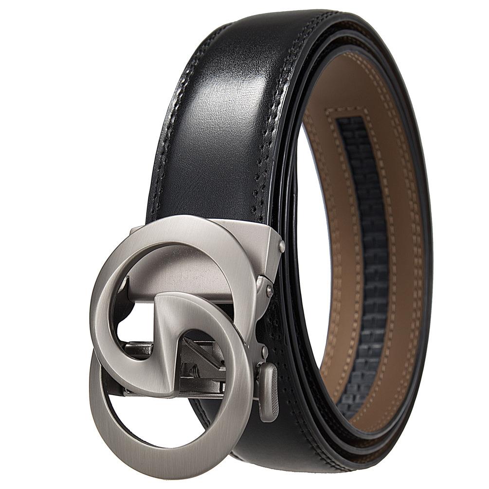 Belt, Men'S, Fashion Belt, Automatic Buckle Belt Belt Ly36-23031-1