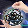 DIY 3D Rotating Puzzle Cat Double Sided Rotating Ball Toy Spinners Ball Jigsaw  Children/Adults