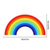 Regenbogen Autoaufkleber, Regenbogen Fensteraufkleber - Vista Auto Heckscheibenwischer Aufkleber Wetterfest