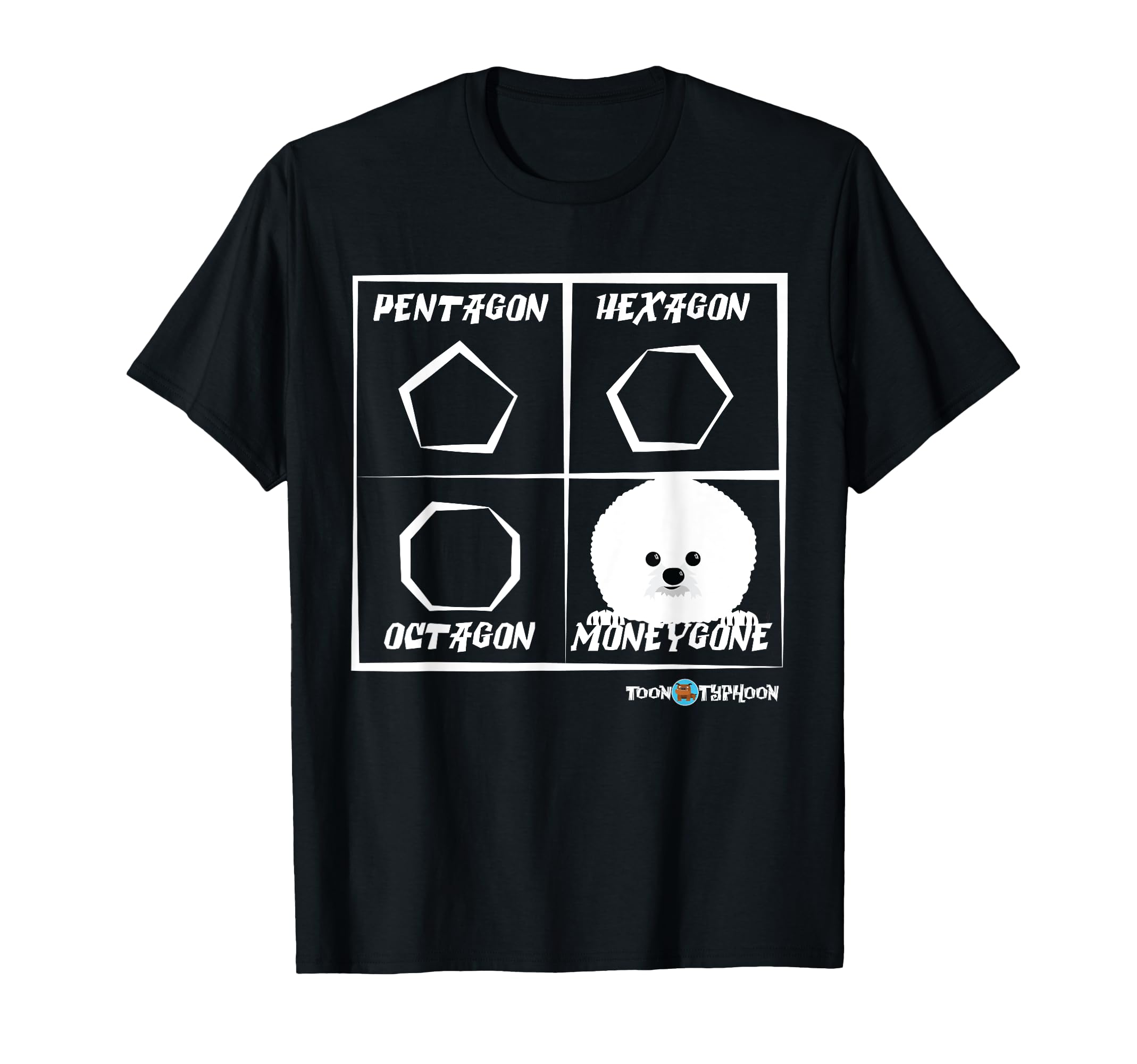 

Amusing Bichon Frise Moneyway T-shirt чёрный