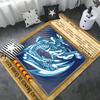 Yu-Gi-Oh MONSTER CARD Floor Carpet Anti-slip Absorb Water Long Strip Cushion Bedroon Mat Welcome Rug