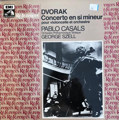 LP Record PABLO CASALS GEORGE SZELL MAX BRU  Dvorak Concerto En Si Mineur Pour V 1013841 LA VOIX DE SON France Classical Used