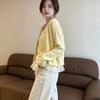 Autumn College-Style Lace Patchwork Knit Cardigan & Vest Two-Piece Set for Women
