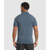 Gymshark Polo sin costuras Azul Titanio A1b1m Ucmq