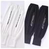Ice Silk Sun Protection Arm Sleeves: Extended & Widened for Men & Women, Plus Size, Summer Gloves for Electric Vehicles.