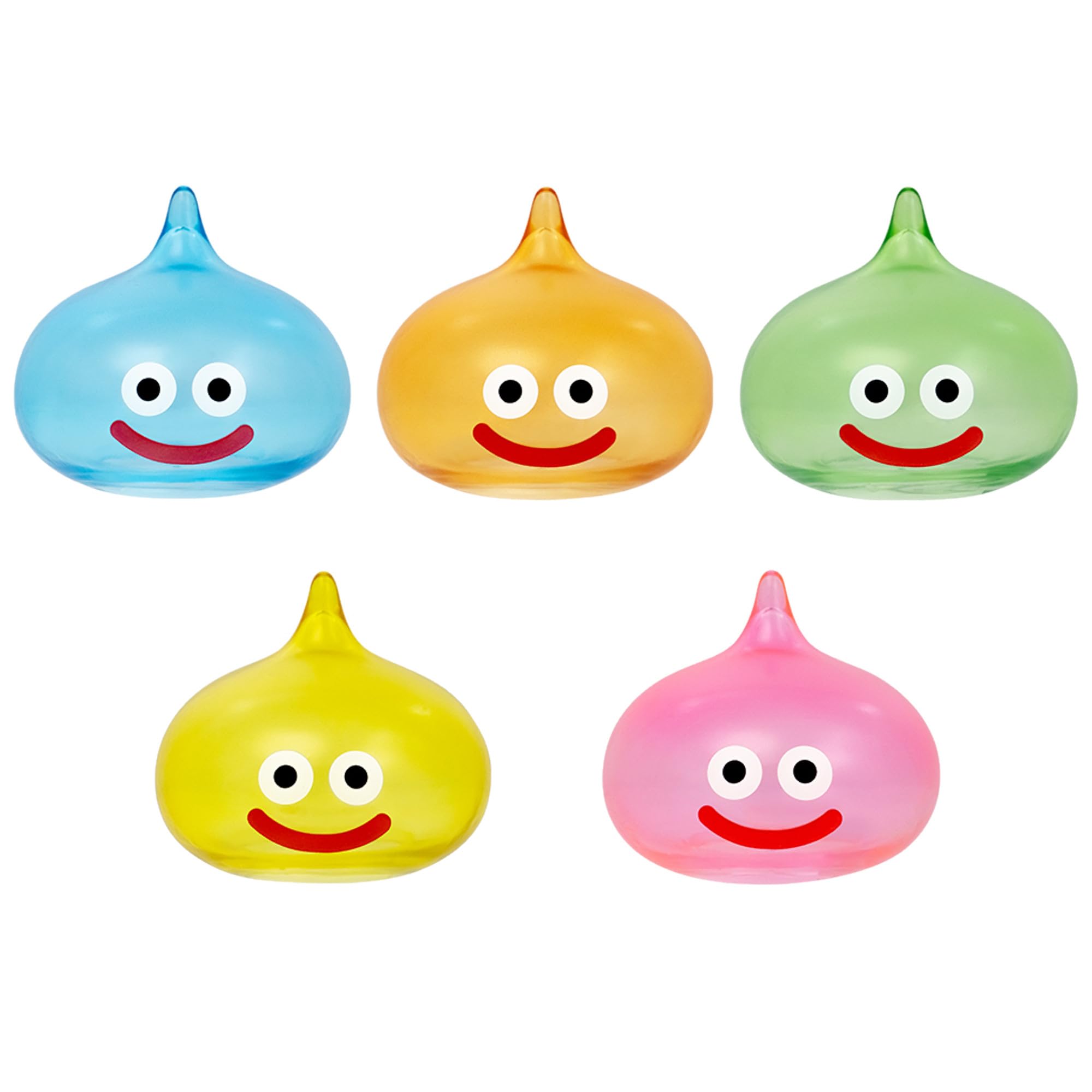 

DQ AM Stacked Puni Puni Clear all 5 types Figures, [Full Set]