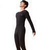 MIIOW Men's Thermal Underwear Set, Seamless Antibacterial Thin Long Johns, Xinjiang Long-Staple Cotton, Crew Neck Base Layer for Autumn