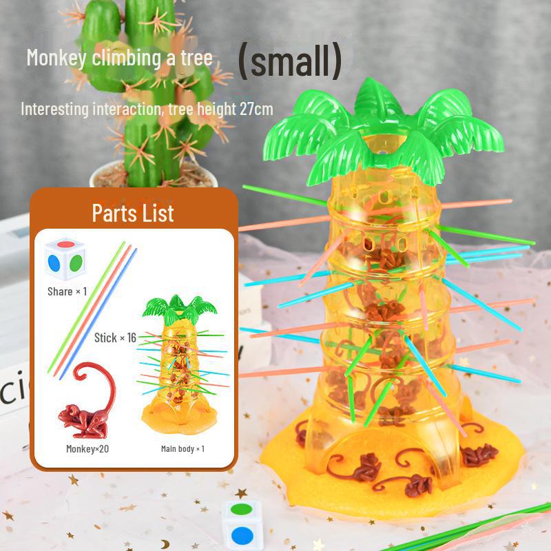 

Обезьянка-кувырок, взбирающаяся на дерево: Веселая интерактивная настольная игра для детей