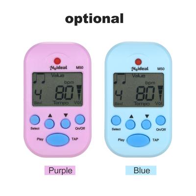 Mini Digital Metronome M50 Tempo Metronome Clip-On Electronic Metronome Pocket Metronome Suitable