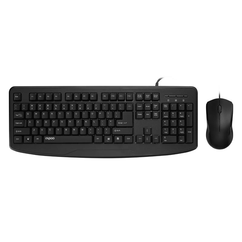 Rapoo NX1720 Wired Keyboard and Mouse Combo