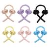 Heatless Curling Rod Headband No Heat Curls Ribbon Hair Rollers Sleeping